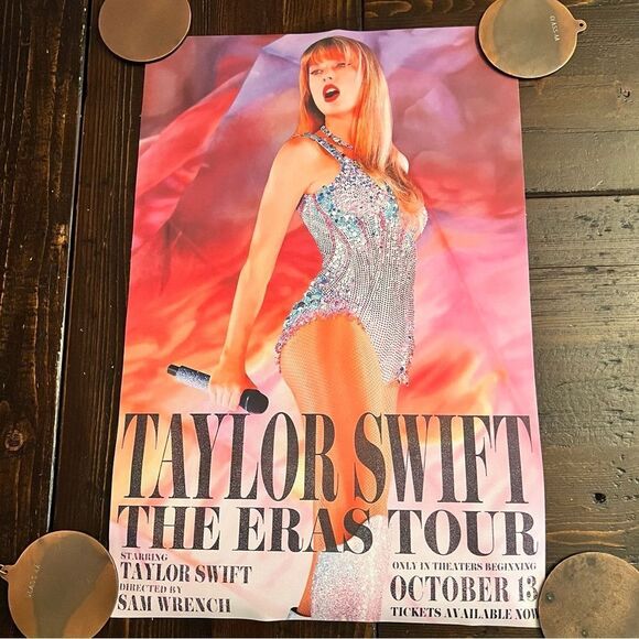 TAYLOR SWIFT The Eras Tour October 13 Frameless Canvas - Picture 1 of 4